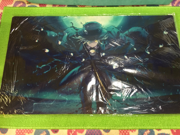 フロンティア　FGO 巌窟王エドモン ・ダンテス　プレイマット 未開封未使用 フロンティア FGO 巌窟王エドモン ・ダンテス プレイマット 未開封未