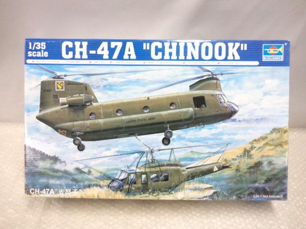 トランペッター 1/35 CH-47A チヌーク/プラモデル，ヘリ，[梱0.2]