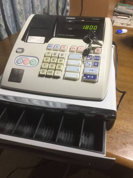 カシオ レジスター TE M80 中古