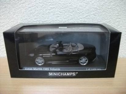 正規品，品質保証 ミニチャンプス 1/43 アストンマーチン DBS Volante 黒(乗用車)｜売買されたオークション情報、yahooの商品情報をアーカイブ公開 - オークファン 乗用車