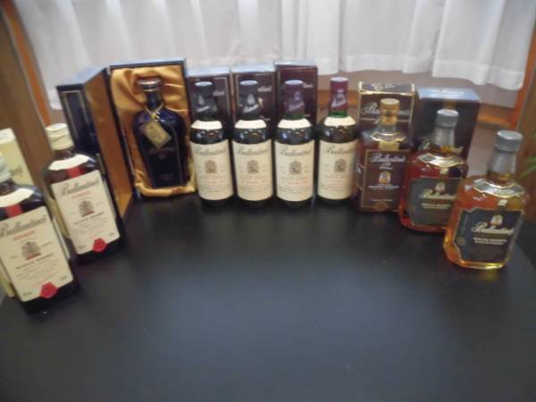 ★☆古酒 バランタイン Ballantine's 21年 17年 12年 等10本☆★