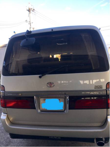 100系ハイエースワゴンバックドア超美品 リヤゲート KZH RZH101