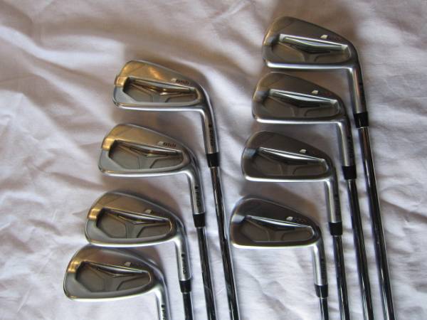 中古PING　ピンS５５＃３～PW　NSモーダス１２０（X)　ブラック