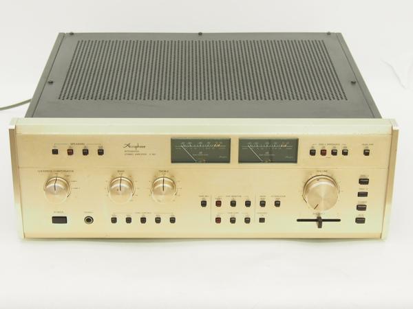 日*1様 アキュフェーズ　アンプ　c-202！ 仙2 Accuphase アキュフェーズ C-202 プリメインアンプ 通電可