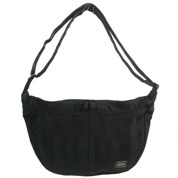 美品 ポーター ショルダーバッグ 斜めがけ タンゴブラック 黒