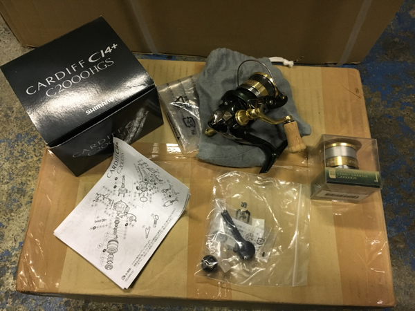 SHIMANO シマノ カーディフ CARDIFC2000HGS リール スピニングリール