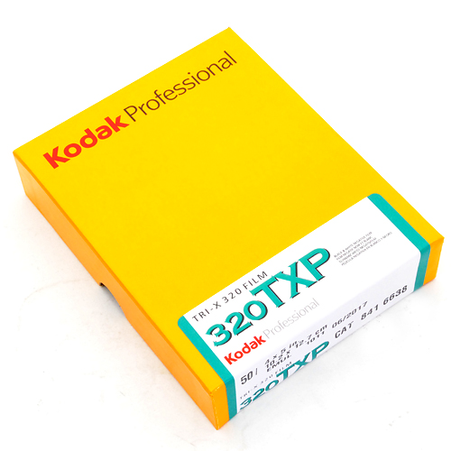 Kodak TRI-X 320TXP 4x5 トライ-X 新コダックTri-X3204×550枚入り1箱