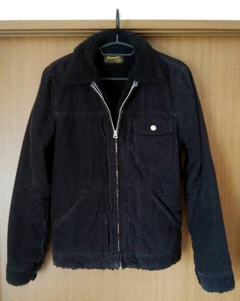 ◆Wrangler nano universe コラボ ボアジャケット ブラック◆