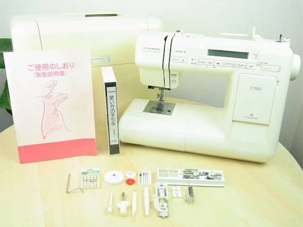 [24947]JANOME☆ジャノメ コンピューターミシン S7601 おまけ付