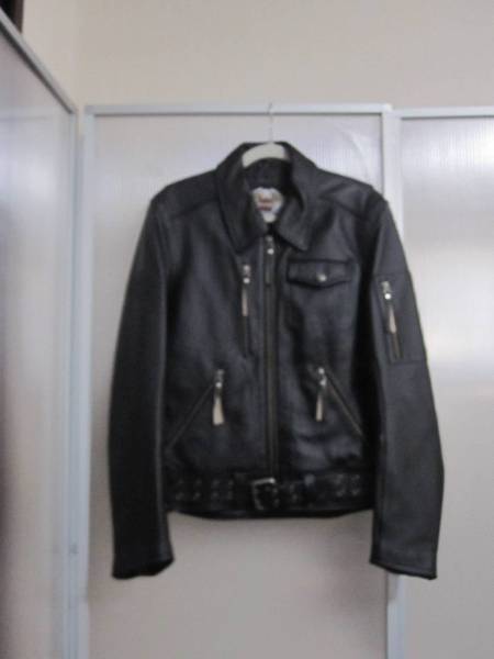 HARLEY DAVIDSON　レザーライダースＪＫ　Ｓ（クロ）