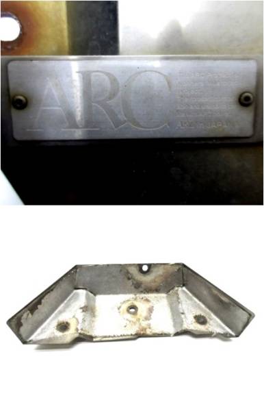 ARC チタン エキマニカバー 4G63用 ☆ CP9A ランエボ 4-9 【公式通販】