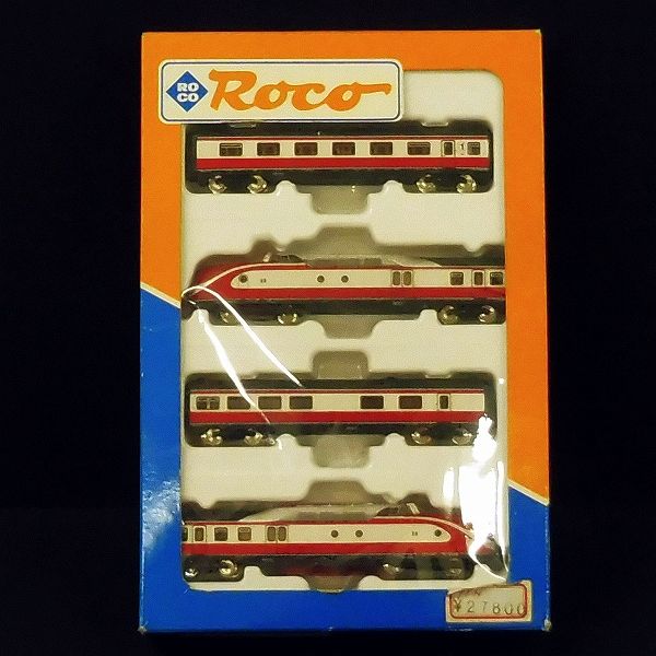 W837 ROCO Nゲージ 23007 DR TEE 4両セット VT11.5 / ロコ □(外国車輌