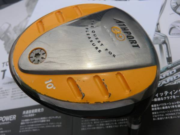 高反発加工◆ホンマアスポート◆10°◆WT-53◆データー付