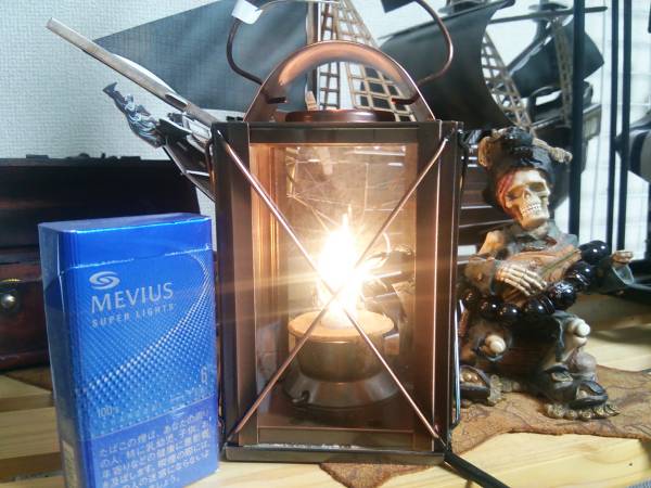 キャンドルランプ　LED 改造品　新品　コンセント　100V