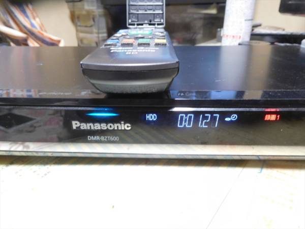 PANASONIC BDレコーダ DMR-BZT600 動作OK パナソニック BDレコーダー