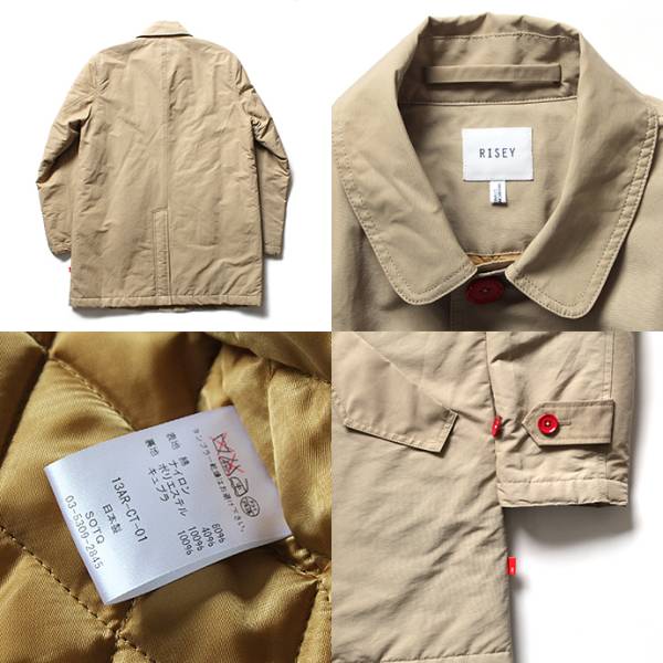 Riseyライジーpb Coat ステンカラーコートlベージュ千寿公久 Bedwin 売買されたオークション情報 Yahooの商品情報をアーカイブ公開 オークファン Aucfan Com