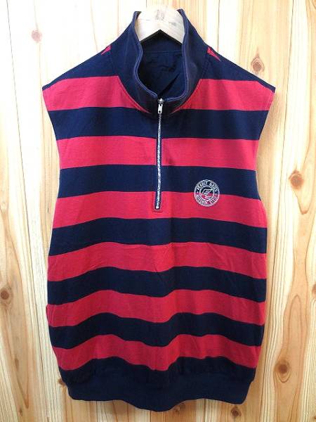 パーリーゲイツ 国内正規 リバーシブル プルーオーバー ベスト 4