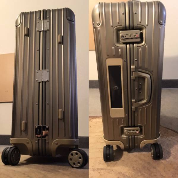 リモワ RIMOWA TOPAS トパーズ TITANIUM E-Tag チタニウム 電子タグ