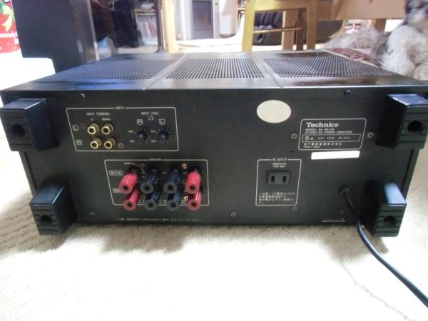 ☆ Technics パワーアンプ SE-A5 動作確認 !! ☆