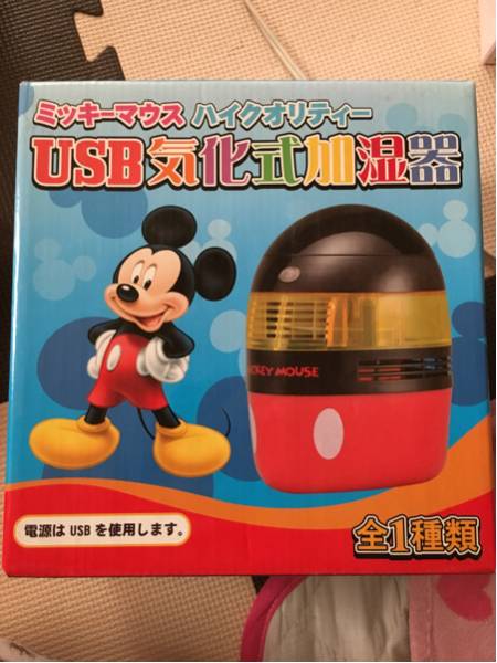 ミッキー USB気化式加湿器_1