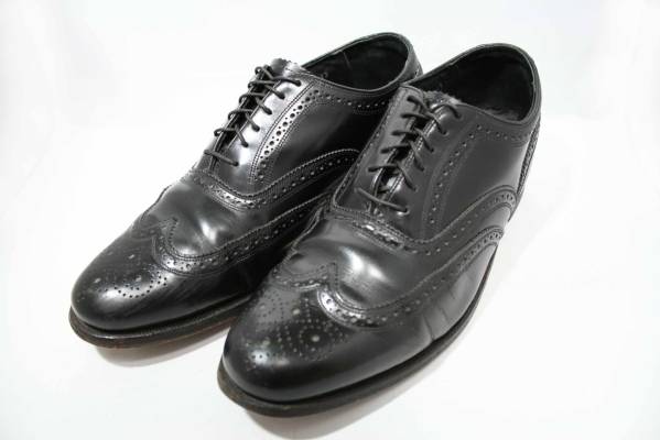 フローシャイム FLORSHEIM ウイングチップ 26.5位 黒