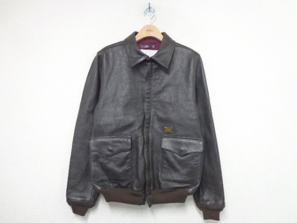 新品 16AW】 WTAPS A-2 ダブルタップス レザー ジャケット L 