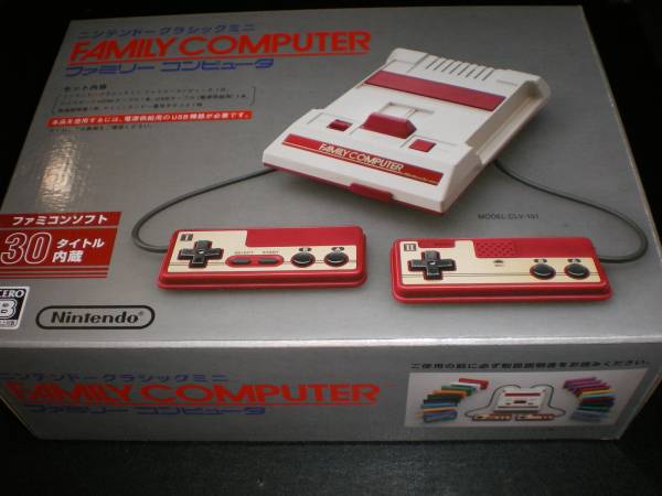 中古美品・任天堂クラシックミニファミリーコンピュータ Nintendo