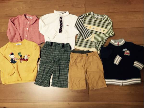 ファミリア7点まとめて☆size100