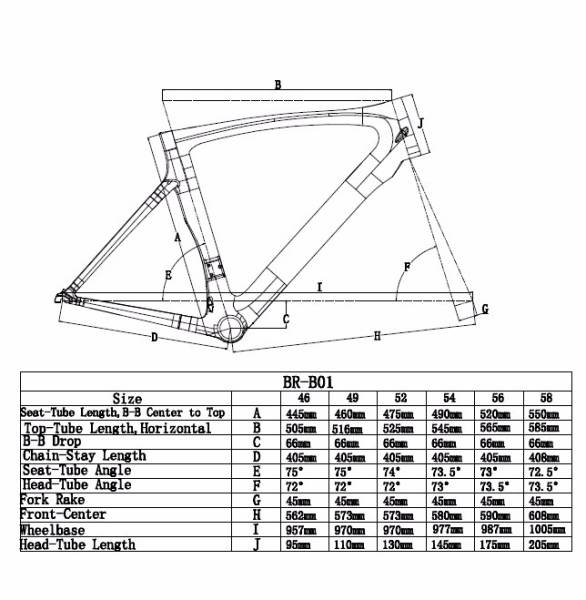 700C FRD フレームセット 41cm 45cm 48cm 51cm ロードバイク ロード