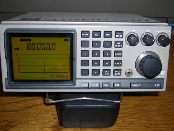 STANDARD - AX700B 広帯域受信機 Yahoo!オークション AX700 ワイド