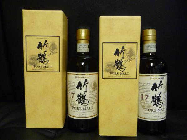 【新品・未開封】竹鶴 17年 700ml 2本セット 送料無料