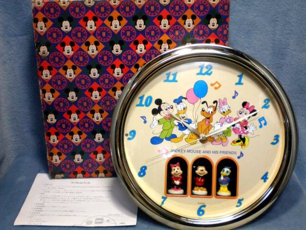 【激レア】Disney ミッキーマウス レトロ からくり掛け時計 ジャンク ミッキーマウス からくり時計 レトロ ディズニー からくり時計の通販