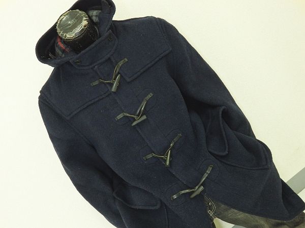 ★王道!英国製グローバーオールメルトンウールダッフルコート★