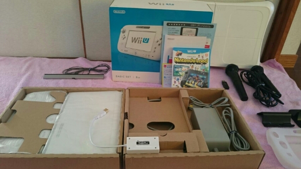 Wii U 本体 ベーシックセット 白 8GB スプラトゥーン他10本