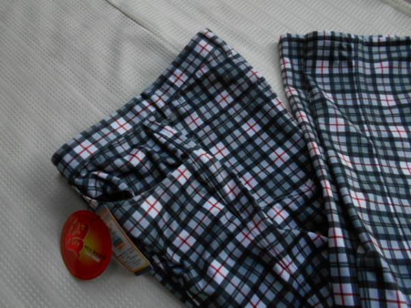 ◆裏フリース~【OPST/GOLF】チェック柄！GOLF~パンツ◆WH/XO