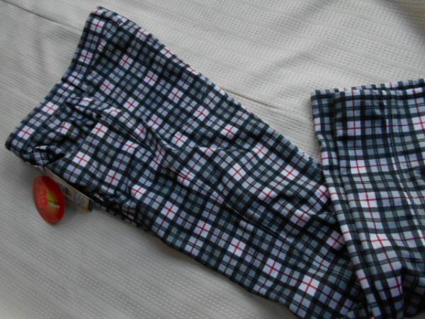 ◆裏フリース~【OPST/GOLF】チェック柄！GOLF~パンツ◆WH/XO