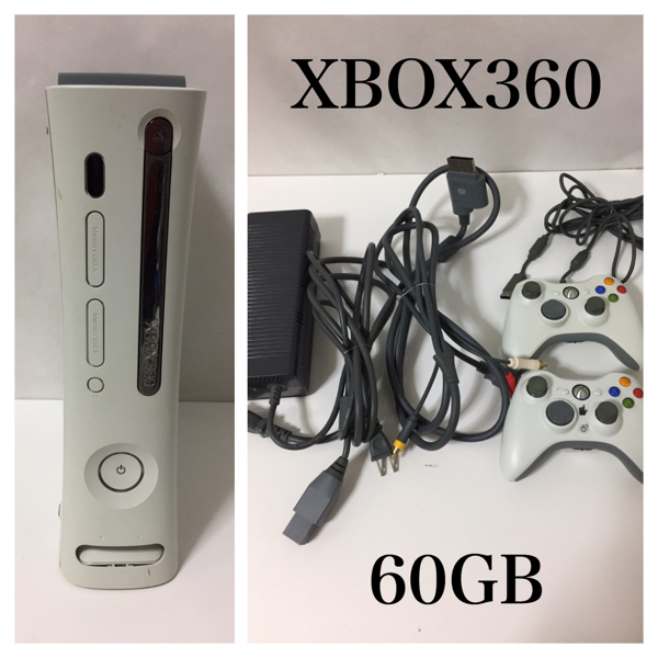 Xbox360本体 HDD60GB コントローラ ワイヤレス セット