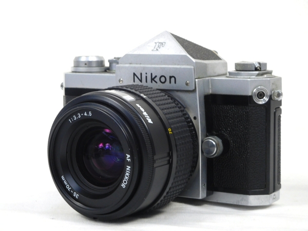 ジャンク Nikon F フィルム カメラ 3.3-4.5 35-70mm M2220347 オート