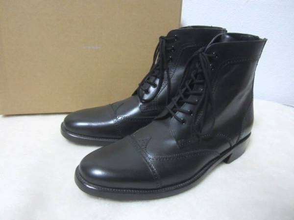 新品 ラッドミュージシャン バックジップ ブーツ シューズ 44 黒