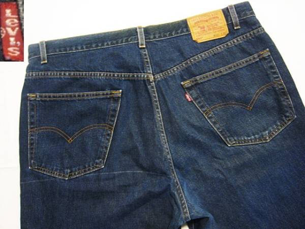 即決★リーバイス 550 ビッグサイズシルエット アメカジストリートw40 約106cm インディゴブルー青濃紺 デニムジーンズ大きいサイズ