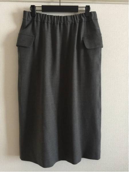 【即決】試着のみ★今季 45R 45RPM ウールストレッチスカート 3