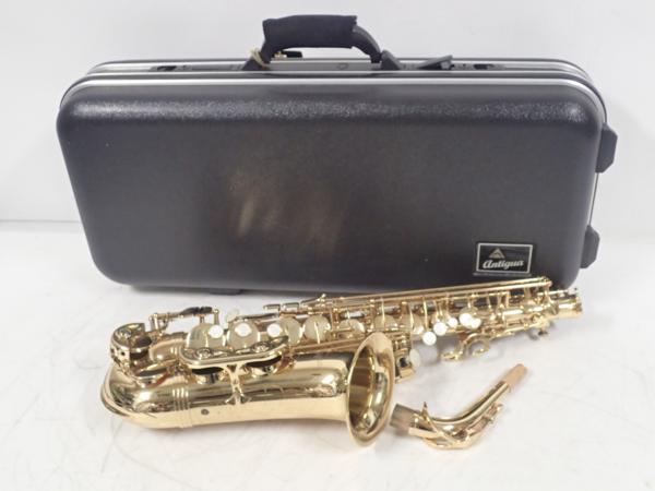 Antigua アルトサックス ケース付 アンティグア ⇔ 499B2-1 付属品多数 
