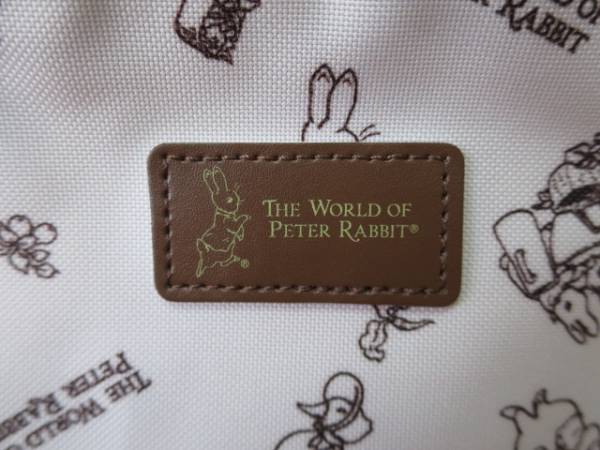 ピーターラビット★オリジナル・ファスナー付きトートバック新品_3