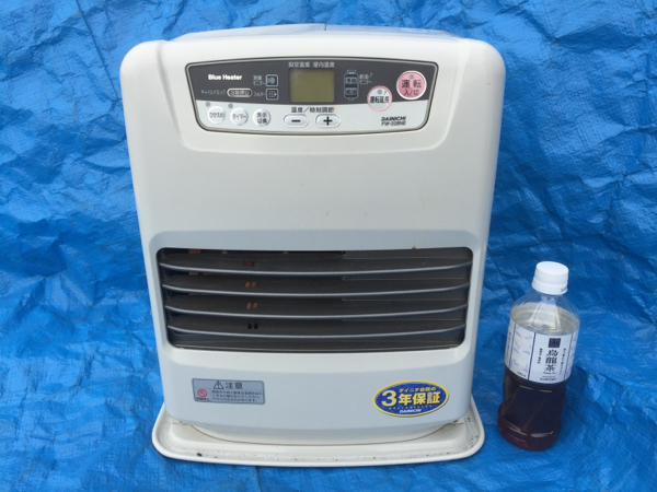 初雪37 12年製 ブル-ヒ-タ-FW-328NE DAINICHI石油ファンヒーター