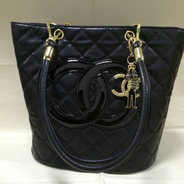 シャネル トートバッグ ノベルティ ブラック CHANEL シャネル トート
