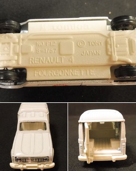 Z320 アサヒ特注 トミカ ルノー 4 フルゴネット F12 日本 □