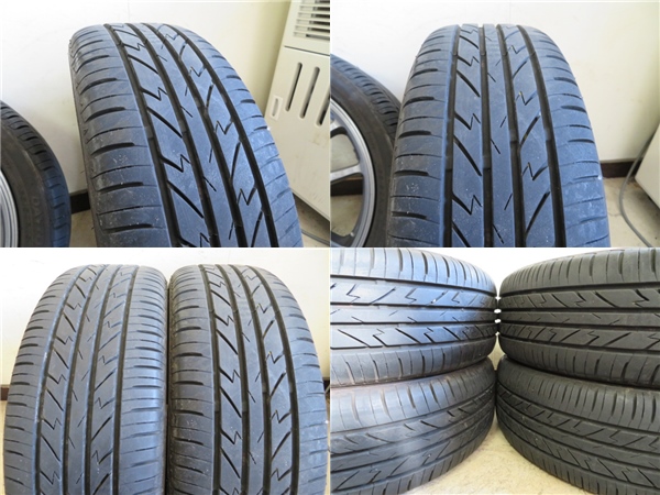 バリ山 スタッドレス165⁄55R15 DUNLOP WM03 スバル 純正仕様 A