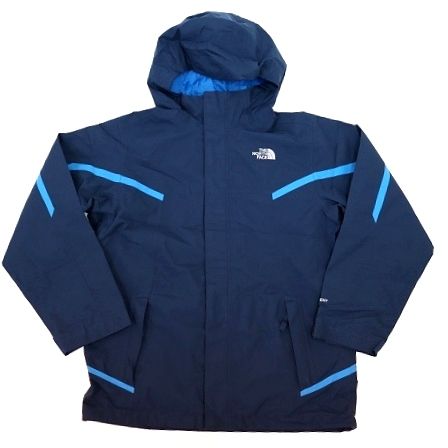 THE NORTH FACE HYVENT マウンテンパーカー 紺(BOYS L)C4894
