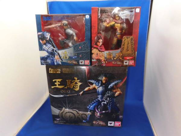 ★キングダム43巻限定＃王騎フィギュア＃信＃政＃新品・未開封★
