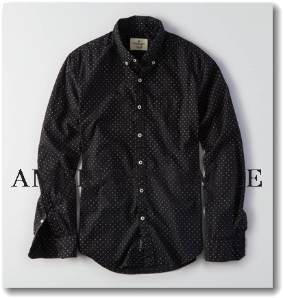 XXXL ドット柄 薄手 シャツ アメリカンイーグル American Eagle